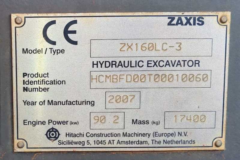 OmecoHub - Immagine HITACHI ZX160LCN-3
